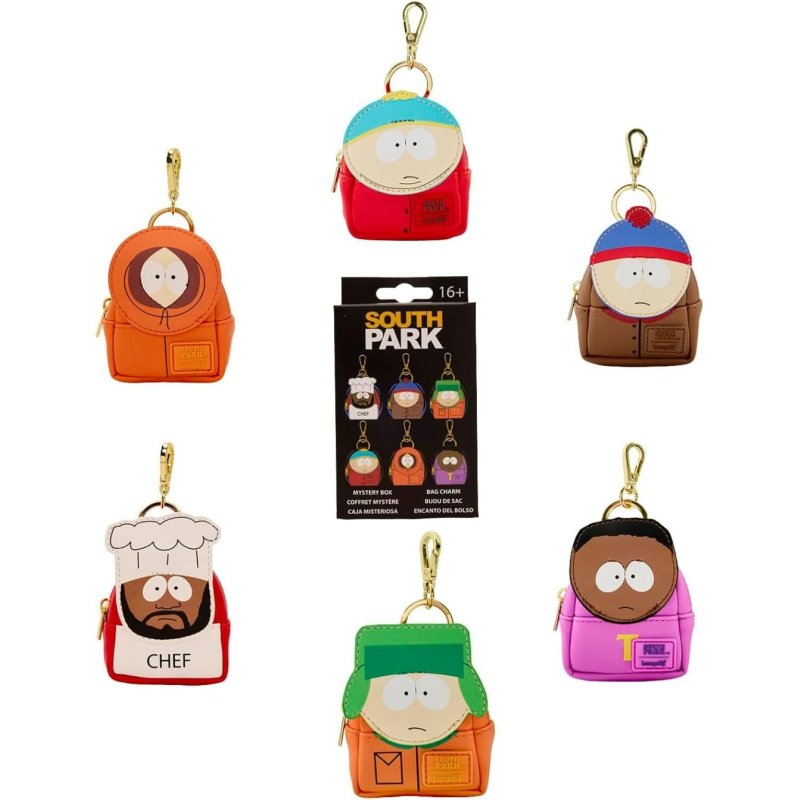 SOUTH PARK - Mini Backpack Bag Charm Loungefly Mystery Box