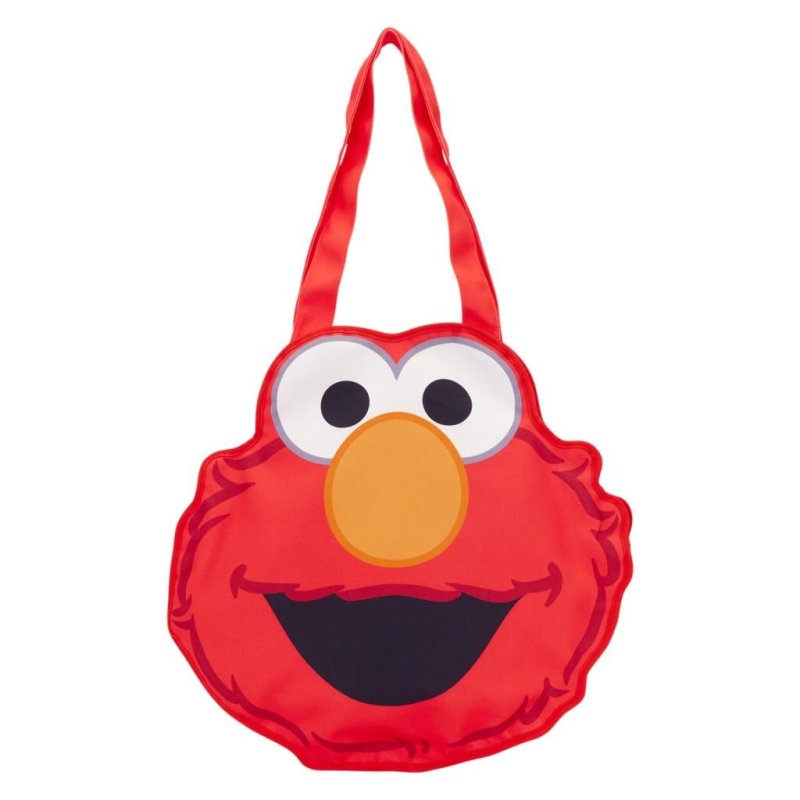 SESAME STREET - Elmo - Large Canvas Tote Bag LoungeFly