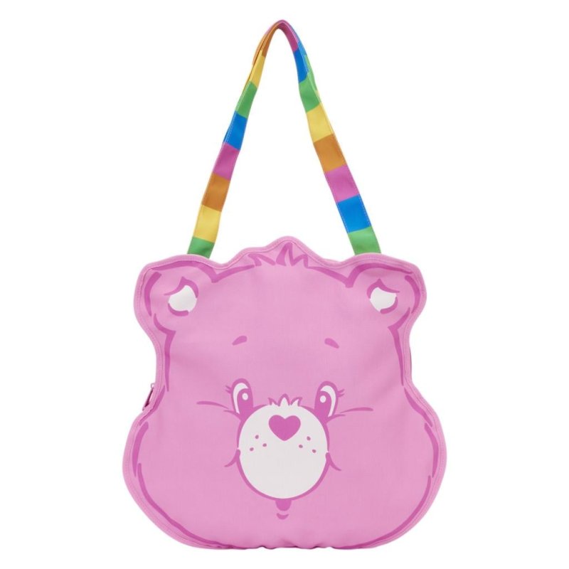 LES BISOUNOURS - Cheer bear - Large Canvas Tote Bag LoungeFly