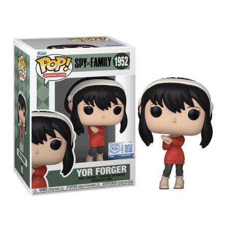 SPY X FAMILY - POP N° 1952 - Yor Forger Avec Chase (Red Sweater)