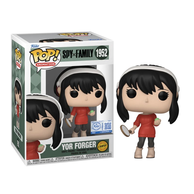 SPY X FAMILY - POP N° 1952 - Yor Forger Avec Chase (Red Sweater)