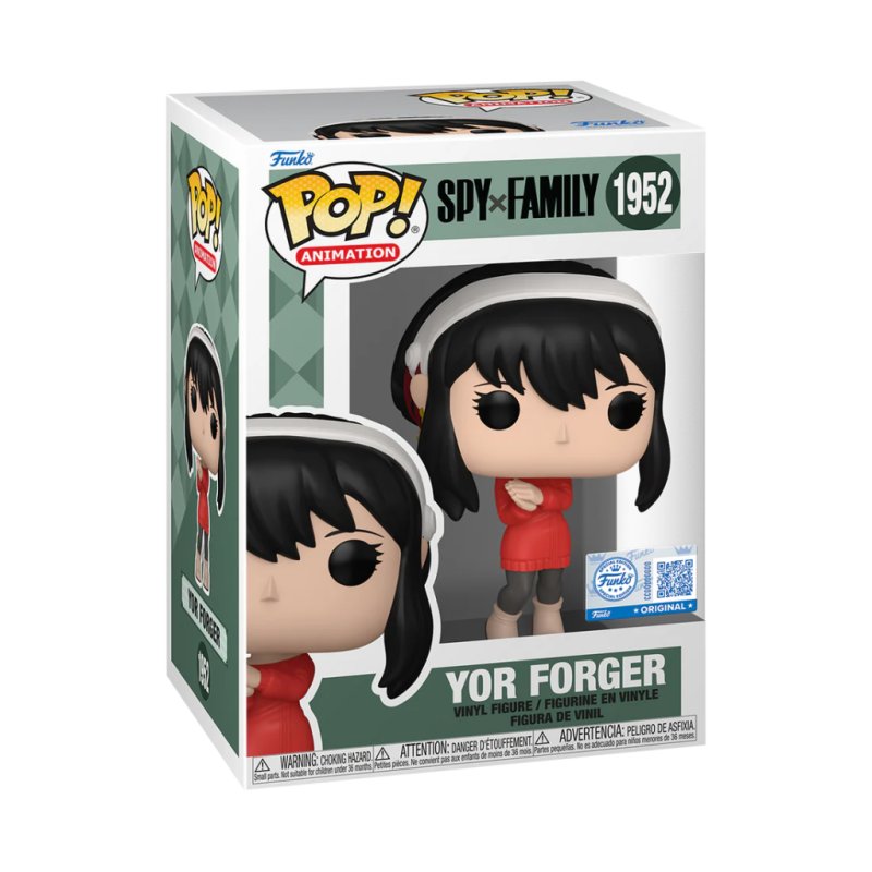 SPY X FAMILY - POP N° 1952 - Yor Forger Avec Chase (Red Sweater)