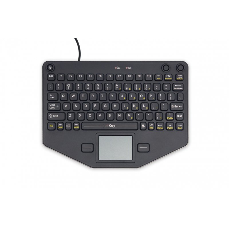 Gamber-Johnson SL-80-TP keyboard Car USB QWERTY English Black