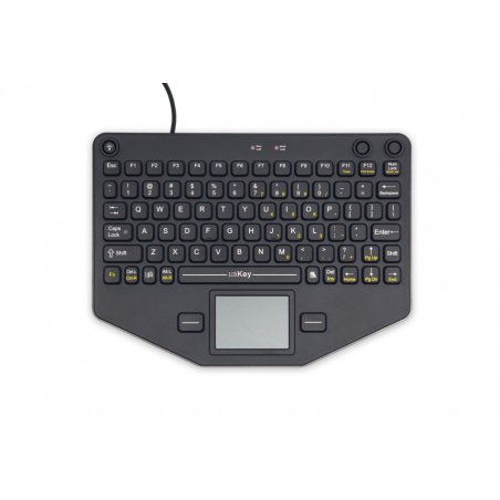 Gamber-Johnson SL-80-TP clavier Voiture USB QWERTY Anglais Noir