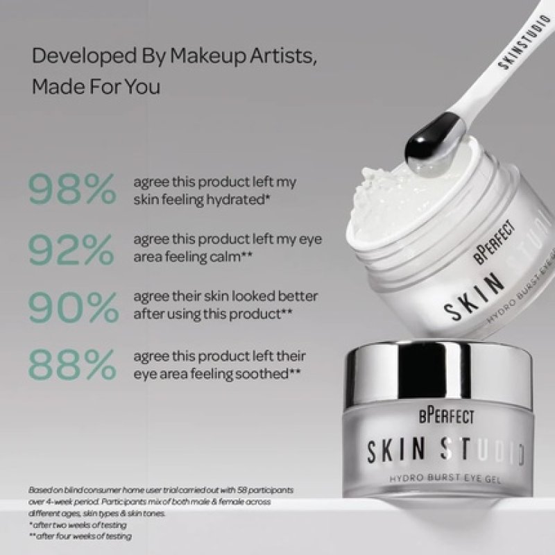 Bperfect Hydro Burst Eye Gel Hydrating Eye Cream with Hyaluronic Acid