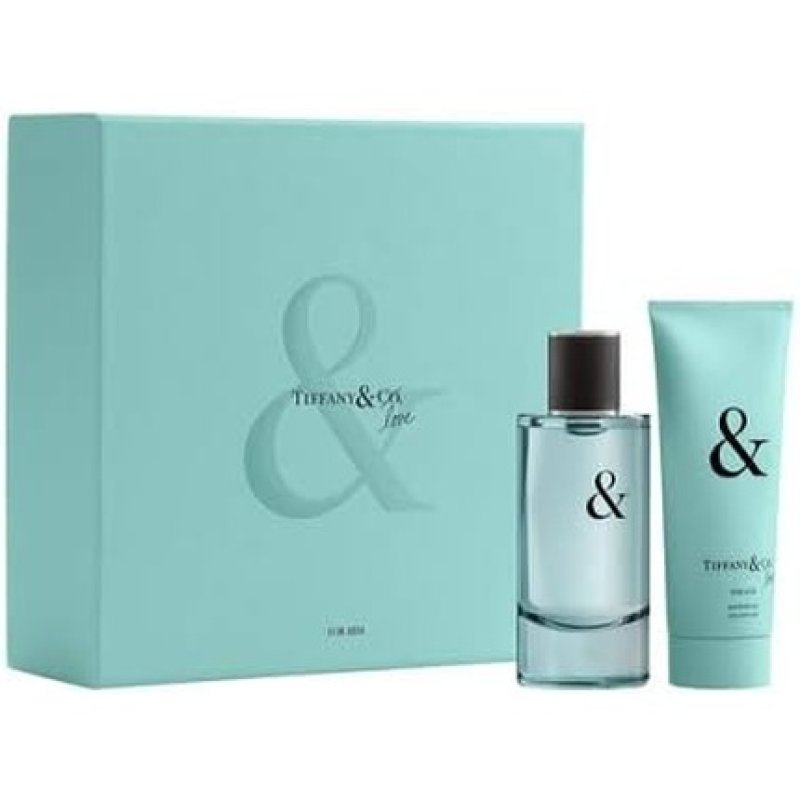 TIFFANY Love for Him Fragrance Set Eau de Toilette 90ml Shower Gel 100ml 300g
