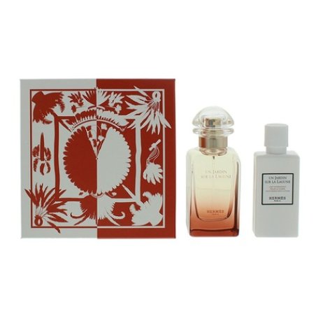 Hermes Un Jardin Sur La Lagune Gift Set Eau De Toilette 50ml And Body Lotion 40ml For Unisex