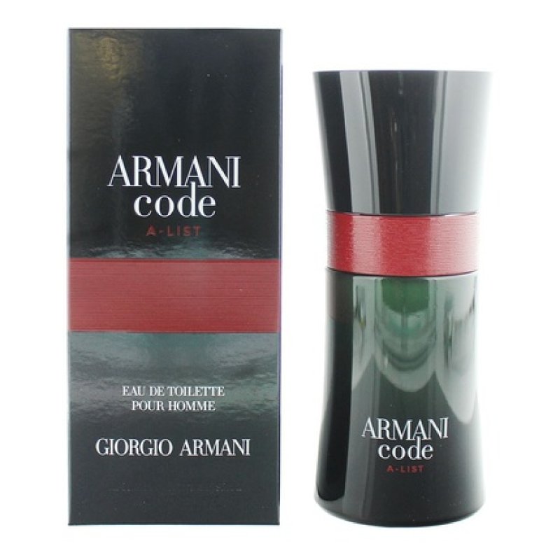 Giorgio Armani Code A List Eau De Toilette 50ml Men Spray