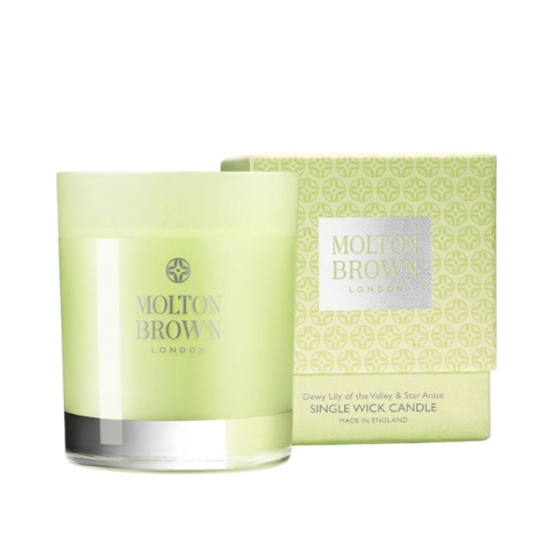 Molton Brown Dewy Lily of the Valley & Star Anise, Lumanare parfumata, 480 g