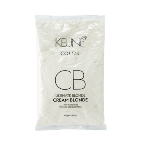 Set Duo Keune Cream Blonde, Pudra decoloranta pentru par refill, 2 x 500 g