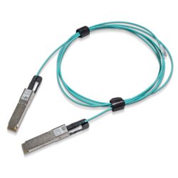 Nvidia MFS1S00-H130V câble InfiniBand et à fibres optiques 130 m QSFP56 Bleu