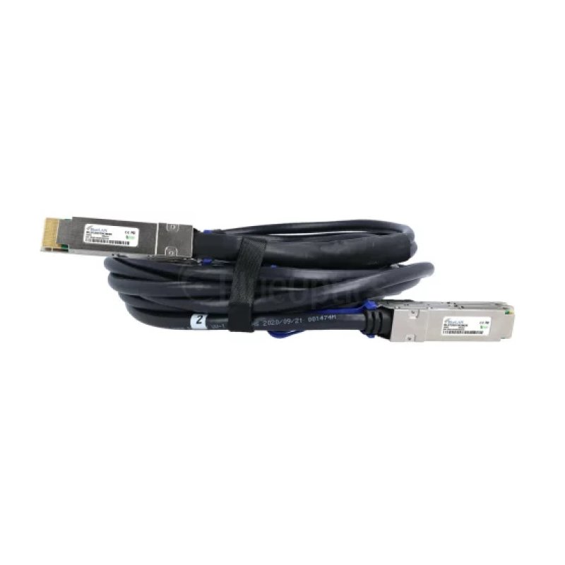 BlueOptics P08246-001-BL câble InfiniBand et à fibres optiques 2 m QSFP56 2x QSFP56 DAC Noir