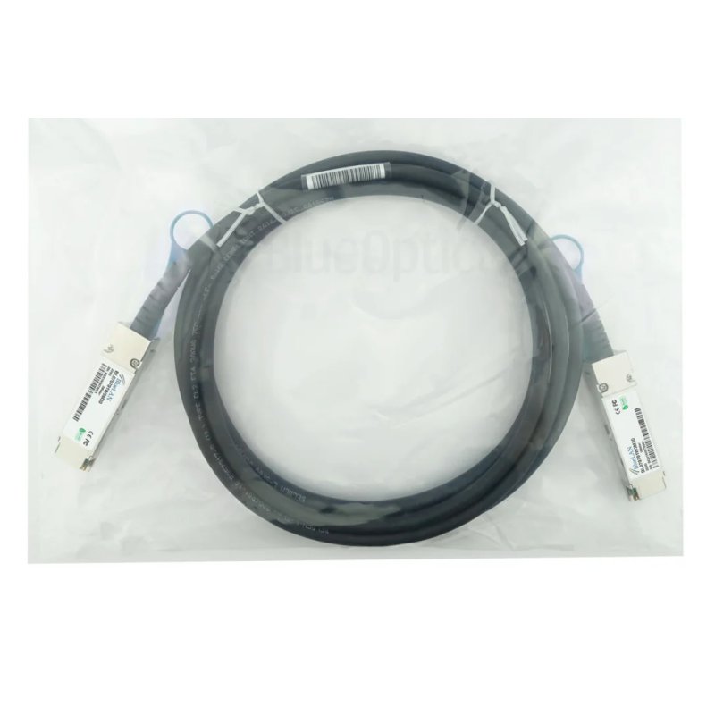 BlueOptics CBL-NTWK-0956-QSFP56-2-BL câble InfiniBand et à fibres optiques 2 m DAC Noir