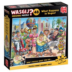 Wasgij Original 48 - Ce qui se passe à Vegas ! (1000 pièces)