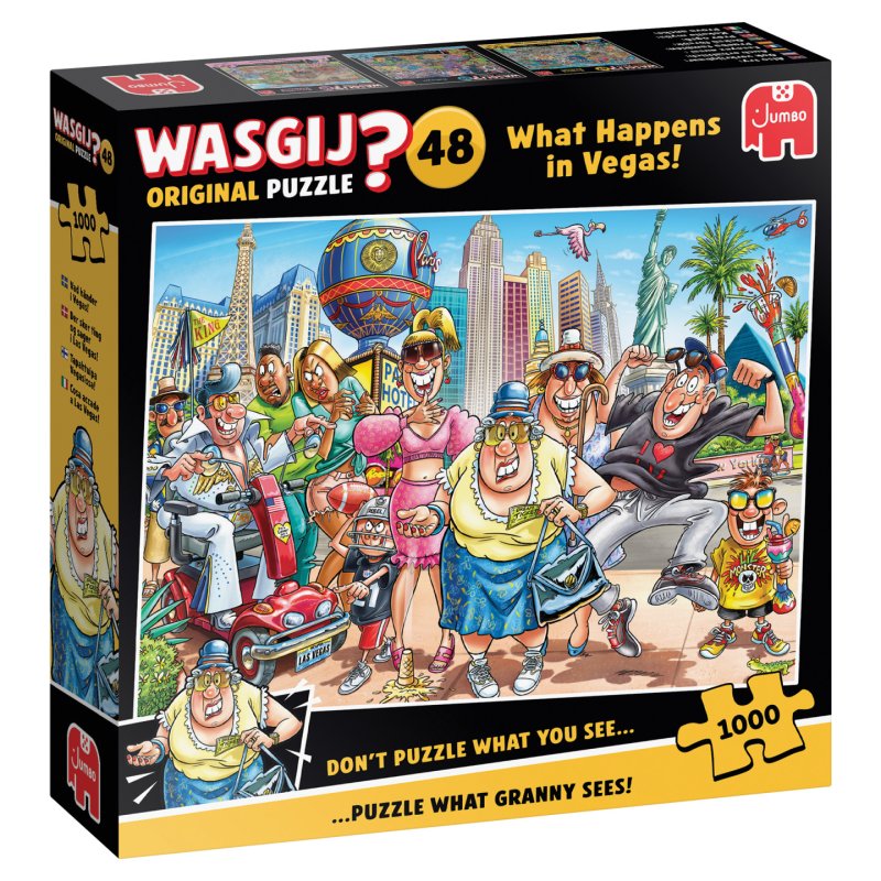 Wasgij Original 48 - What Happens in Vegas! (1000 pieces)