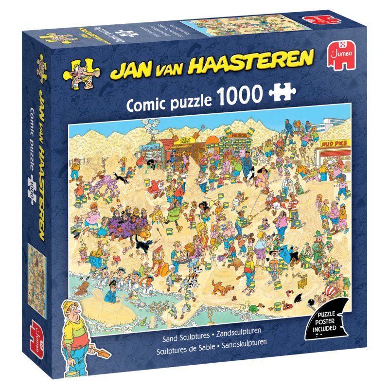 Jan van Haasteren - Sand Sculptures (1000 pieces)