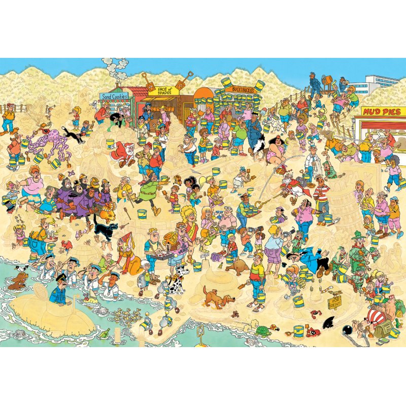 Jan van Haasteren - Sand Sculptures (1000 pieces) (1110100612)