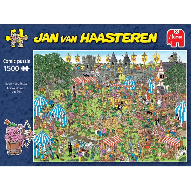 Jan van Haasteren - Robin Hood Festival (1500 pieces)