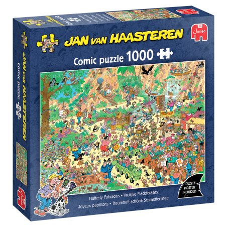 Jan van Haasteren - Joyeux papillons (1000 pièces)