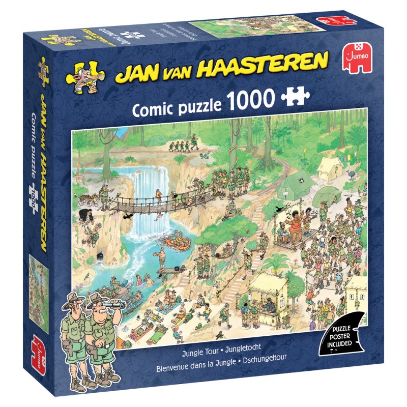 Jan van Haasteren - Bienvenue dans la Jungle (1000 pièces)