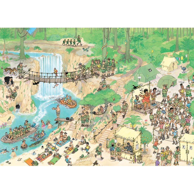 Jan van Haasteren - Jungle Tour (1000 pieces)