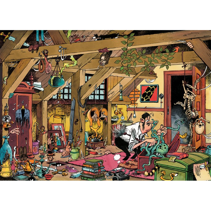 Jan van Haasteren - Oldtimers The Bachelor (1000 Pieces)