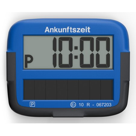 Needit Park Micro Solar disque de stationnement Noir, Bleu Électronique