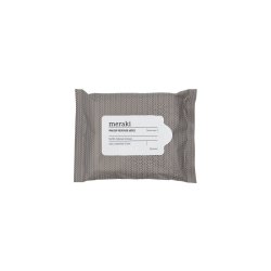 (Bundle) Meraki - Makeup remover wipes, Aloe vera - Warm grey/White - l: 15 cm, w: 9 cm, h: 3 cm
