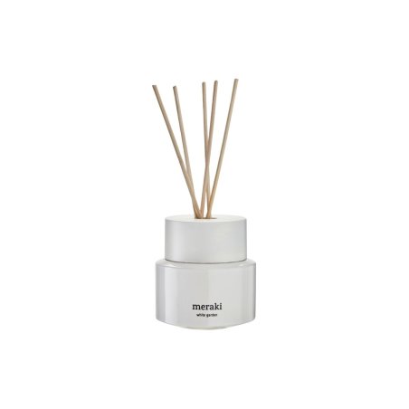 Meraki - Diffuser - White garden - h: 8 cm, dia: 7 cm - White