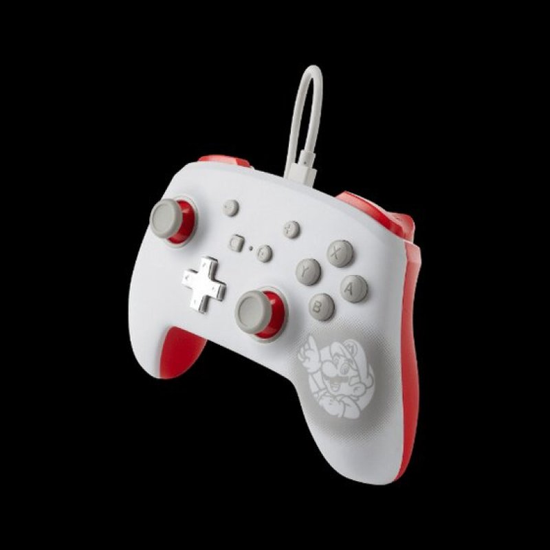 PowerA 1518385-01 Gaming Controller Grey, Red, White USB Gamepad Analogue / Digital Nintendo Switch