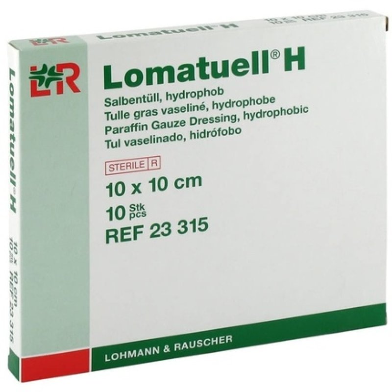 Lomatuell H 23315 Dressings 10cm x 10cm - Pack of 10