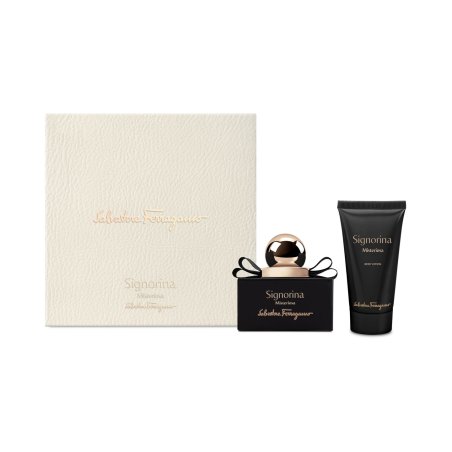 Salvatore Ferragamo Signorina Misteriosa Eau De Parfum 30 Milliliters Body Lotion 50 Milliliters Set For Women