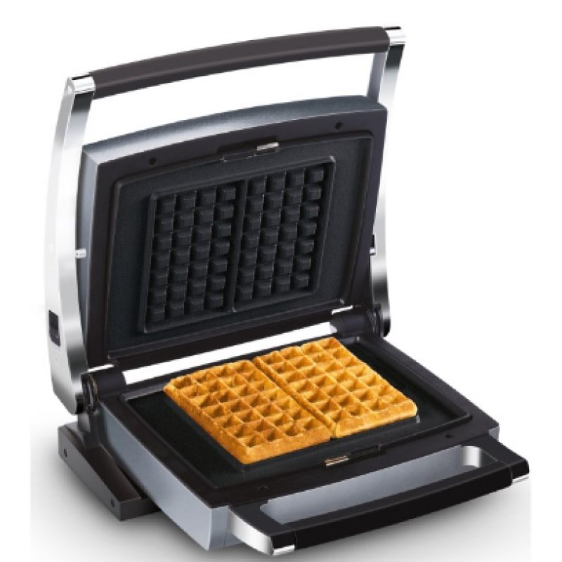 Fritel CW 2438 2 gauffre(s) 1600 W Anthracite, Métallique