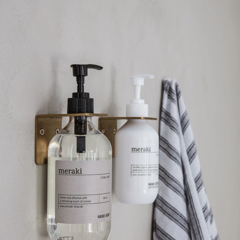 Meraki - Bottle hanger - Brushed brass finish - 275 ml and 490 ml