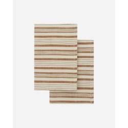Meraki - Tea Towels - Terracotta