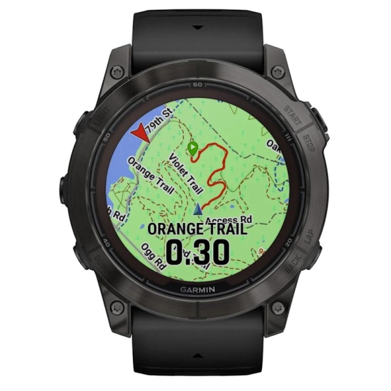 Garmin fēnix 7X Pro 3,56 cm (1.4") MIP 51 mm Numérique 280 x 280 pixels Écran tactile Noir Wifi GPS (satellite)