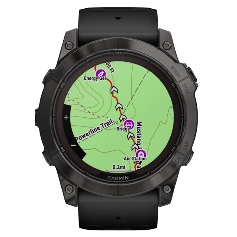 Garmin fenix 7X Pro 3.56 cm (1.4 ) MIP 51 mm Digital 280 x 280 pixels Touchscreen Black Wi-Fi GPS (satellite)