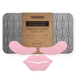Reusable Silicone Eye Pads And Lip Masks Set