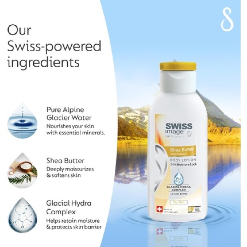 Swiss Image Deep Softening Body Lotion for All Skin Types with Shea