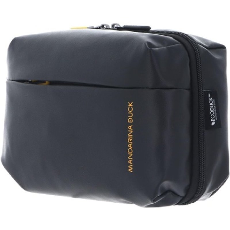 Mandarina Duck Eco Coated Toiletry Bag - Black