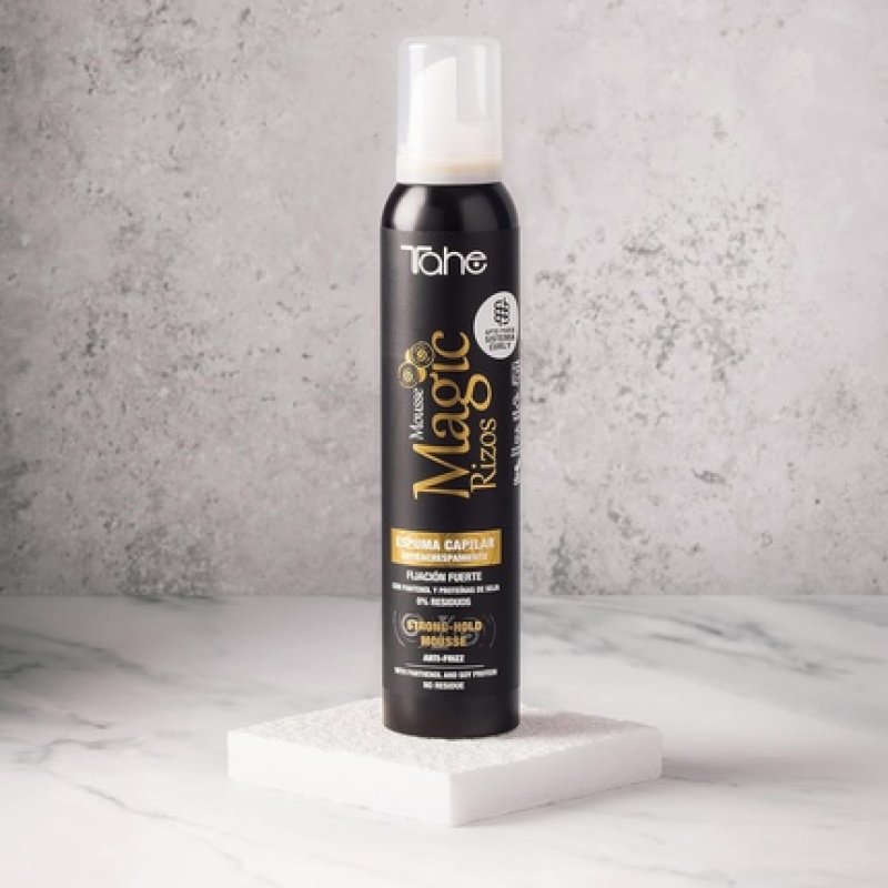 Tahe Magic Rizos Fixing Foam Strong and Smooth for All Hair Types 200ml