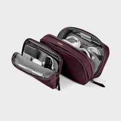Orbitkey - 2-In-1 Tech Pouch - Plum