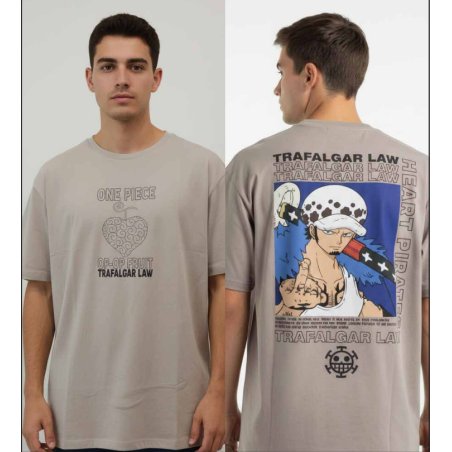 ONE PIECE - Trafalgar Law - T-Shirt Homme (XL)