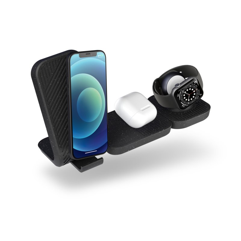 ZENS ZEMSC2P/00 chargeur d'appareils mobiles Universel Noir USB Recharge sans fil Intérieure