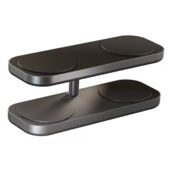 ZENS ZEQC01B/00 chargeur d'appareils mobiles Casques, Smartphone, Smartwatch Noir Secteur Recharge sans fil Charge