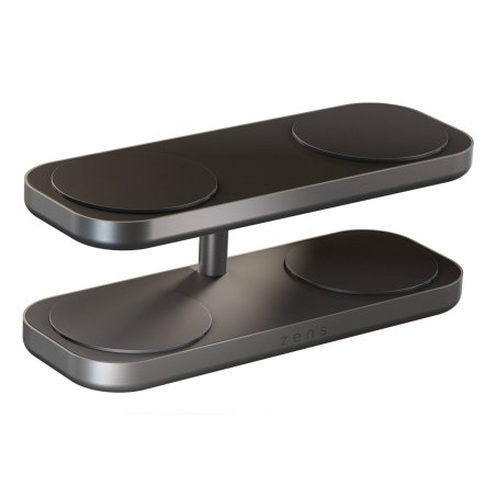 ZENS ZEQC01B/00 chargeur d'appareils mobiles Casques, Smartphone, Smartwatch Noir Secteur Recharge sans fil Charge