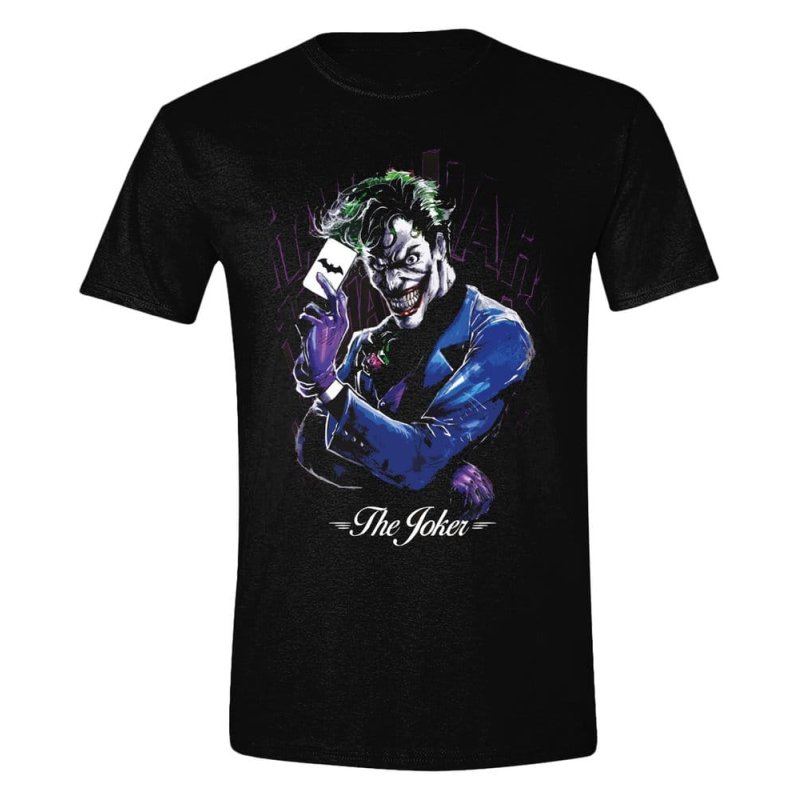 DC Comics T-Shirt Joker Pose Size M