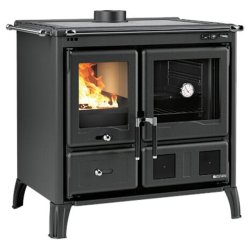 Cuisinière à bois GARDENIA.16ACIERNOIRANTHRACITE