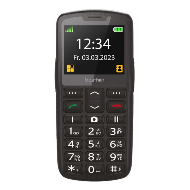 Beafon SL260 LTE 5.59 cm (2.2") 90 g Black, Silver Feature phone
