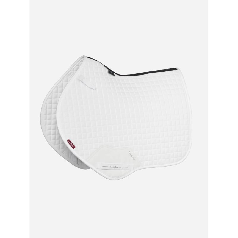 Lemieux - Suede Close Contact Square - White - Large